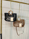 Ladies Hollow Out Design With Wooden Handle and Shoulder Bag